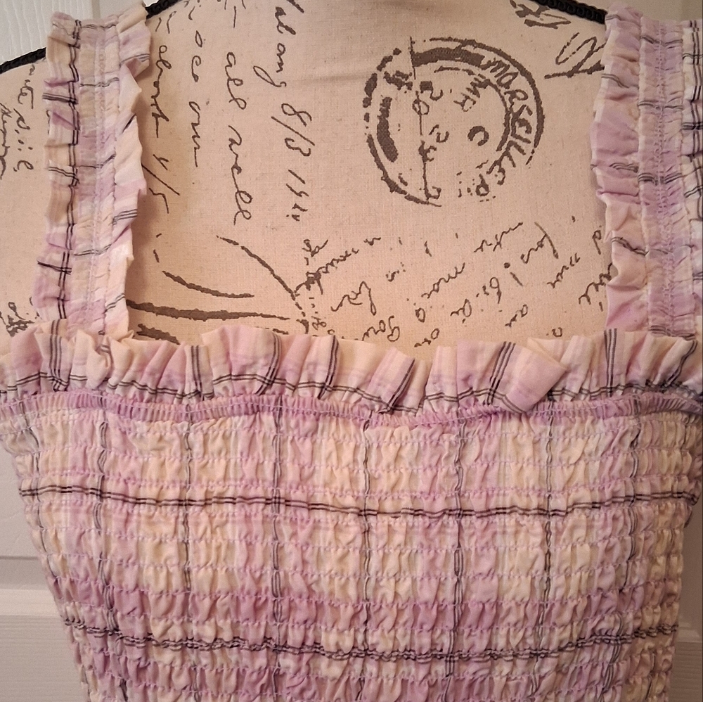 Boston Proper Smock Maxi Dress. Size Large - Picture 8 of 11